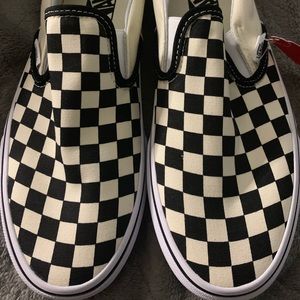 Vans-Black Checkered